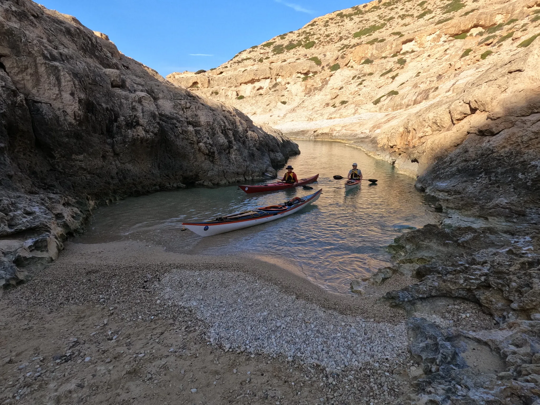 Kayak expedition